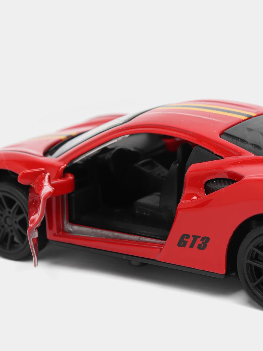 Разноцветный металлическая коллекционная машинка Ferrari 488
