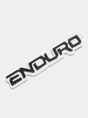 Шильдики на мотоцикл ENDURO 12*2,3см 2шт на двухстороннем скотче