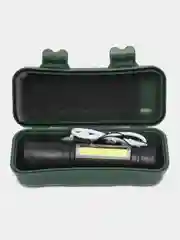 Светодиодный карманный фонарик аккумуляторный с зарядкой USB / Фонарик походный, для авто