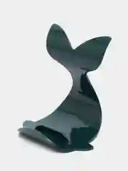 Тёмно-зелёный подставка для телефона, планшета/Подставка для смартфона настольная в виде кита