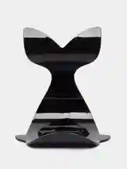 Черный подставка для телефона, планшета/Подставка для смартфона настольная в виде кита