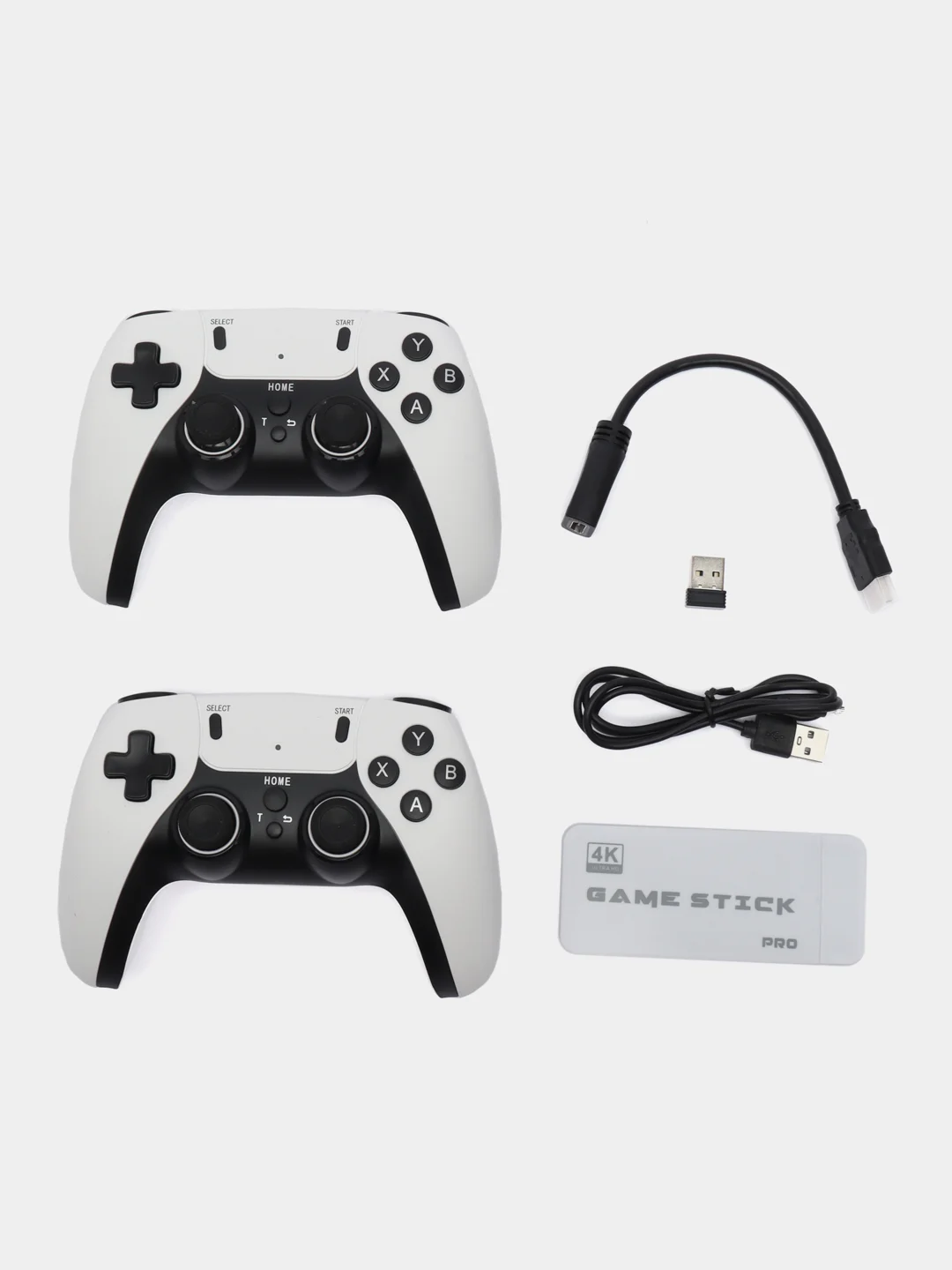 Белый игровая приставка Game Stick, 35000 игр, 128 Gb