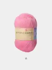 Розовый пряжа Пехорка Детская новинка, 100% акрил, 50 г, 200 м