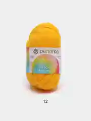 Желтый пряжа Пехорка Детская новинка, 100% акрил, 50 г, 200 м