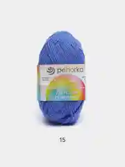 Лазурный пряжа Пехорка Детская новинка, 100% акрил, 50 г, 200 м