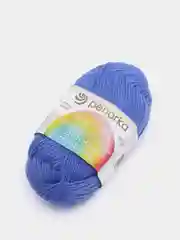 Лазурный пряжа Пехорка Детская новинка, 100% акрил, 50 г, 200 м