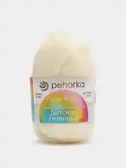 Молочный пряжа Пехорка Детская новинка, 100% акрил, 50 г, 200 м