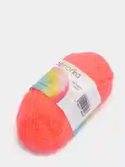 Коралловый пряжа Пехорка Детская новинка, 100% акрил, 50 г, 200 м