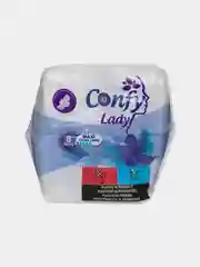 Гигиенические женские прокладки CONFY Lady Maxi Extralong, 8 шт, 1+1