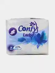 Гигиенические женские прокладки Confy Lady Ultra Extralong, 7 шт, 1+1