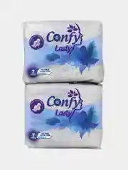 Гигиенические женские прокладки Confy Lady Ultra Extralong, 7 шт, 1+1