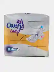 Гигиенические женские прокладки Confy Lady Ultra Long 8 шт (1+1)