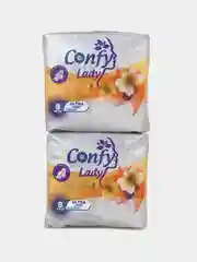 Гигиенические женские прокладки Confy Lady Ultra Long 8 шт (1+1)
