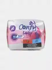 Гигиенические женские прокладки CONFY Lady Ultra Normal, 10 шт, 1+1
