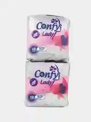 Гигиенические женские прокладки CONFY Lady Ultra Normal, 10 шт, 1+1