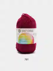 Бордовый пряжа Пехорка Детская новинка, 100% акрил, 50 г, 200 м