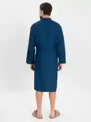 Серый халат вафельный Lilians, мужской