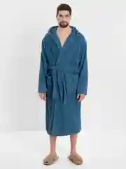 Индиго халат мужской банный махровый