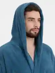 Индиго халат мужской банный махровый