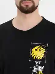 Темно-синий пижама мужская с шортами