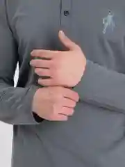 Серый мужская пижама со штанами