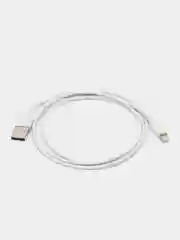 Белый зарядный кабель, провод для iPhone, Lightning, Apple