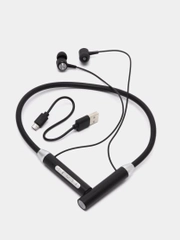 Беспроводные наушники блютуз, спортивные на шею с микрофоном, bluetooth наушники
