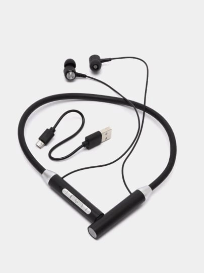 Беспроводные наушники блютуз, спортивные на шею с микрофоном, bluetooth наушники