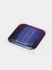 Золотой неоновые 3D стикеры, наклейки на телефон, стикеры