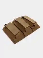 Серый подсумок для магазина от автомата и пистолета, 4 кармана