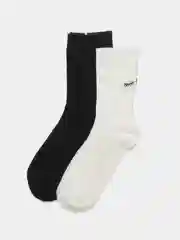HEATFIT Комплект черно-белых носков, 2 пары