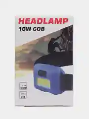 Красный фонарь налобный  Headlamp на батарейках