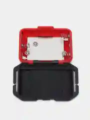 Красный фонарь налобный  Headlamp на батарейках