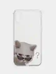 Прозрачный чехол для iPhone 11 12 13 14 Pro Max mini 7 8 X XS XR с принтом прозрачный
