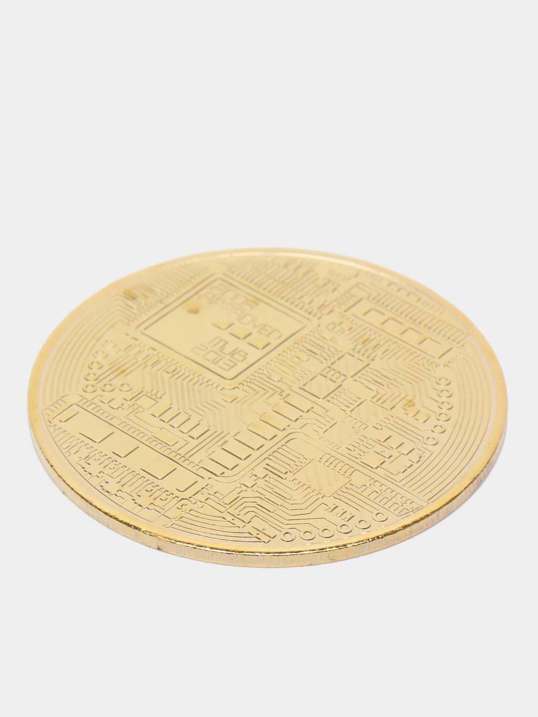 Сувенирная монета Биткоин (Bitcoin) BTC, монетка биткойн