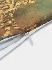 Синий меланж декоративная наволочка "Marble" на подушку