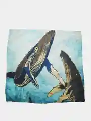 Белый декоративная наволочка "Marine animal" на подушку