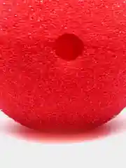 Нос клоуна красный 1 шт