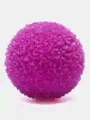 Фиолетовый мячик светящийся , попрыгун мягкий