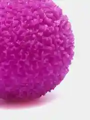Фиолетовый мячик светящийся , попрыгун мягкий