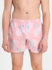 Розовый хлопковые шорты