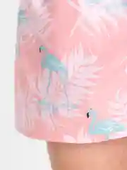 Розовый хлопковые шорты