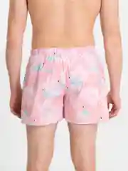 Розовый хлопковые шорты