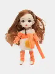 Желтый набор кукол 6 штук