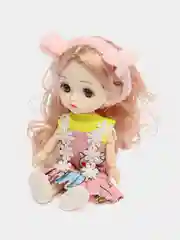 Салатовый набор кукол 6 штук