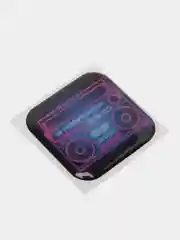 Желтый неоновые 3D стикеры, наклейки на телефон, стикеры