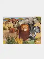 Пазлы Животные Африки 260 элементов обучающая игрушка подарок для детей мальчиков девочек
