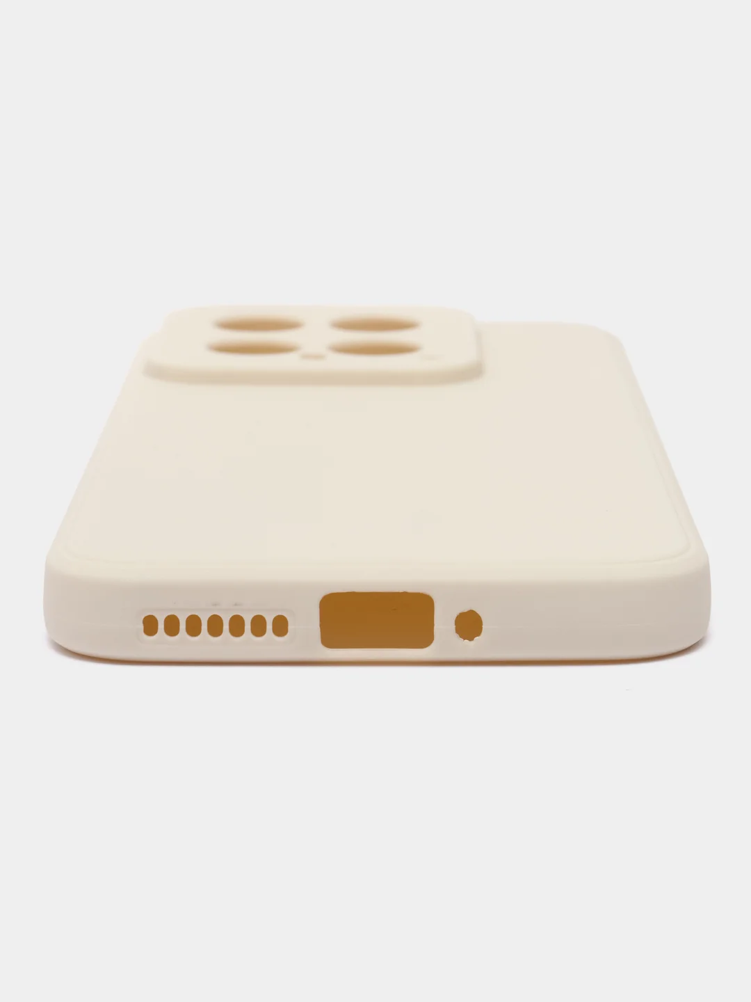 Молочный чехол для Xiaomi 14 ( Сяоми 14 ) силиконовый , прозрачный