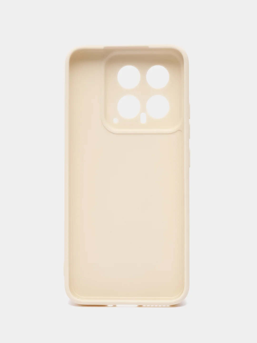 Молочный чехол для Xiaomi 14 ( Сяоми 14 ) силиконовый , прозрачный