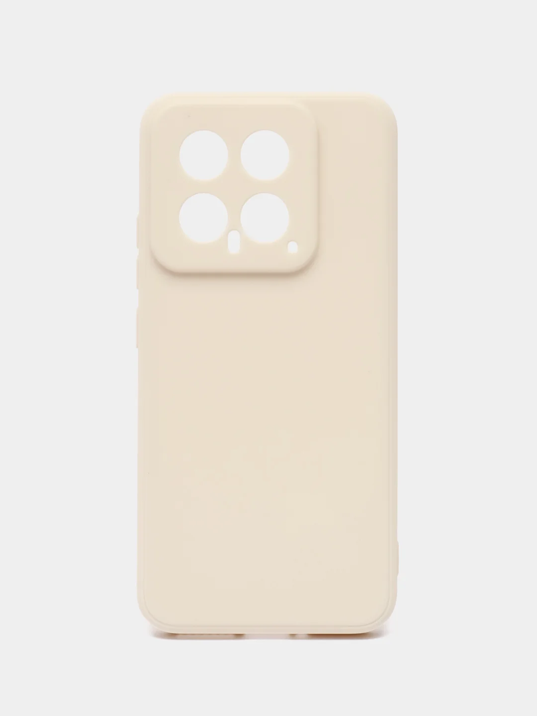 Молочный чехол для Xiaomi 14 ( Сяоми 14 ) силиконовый , прозрачный